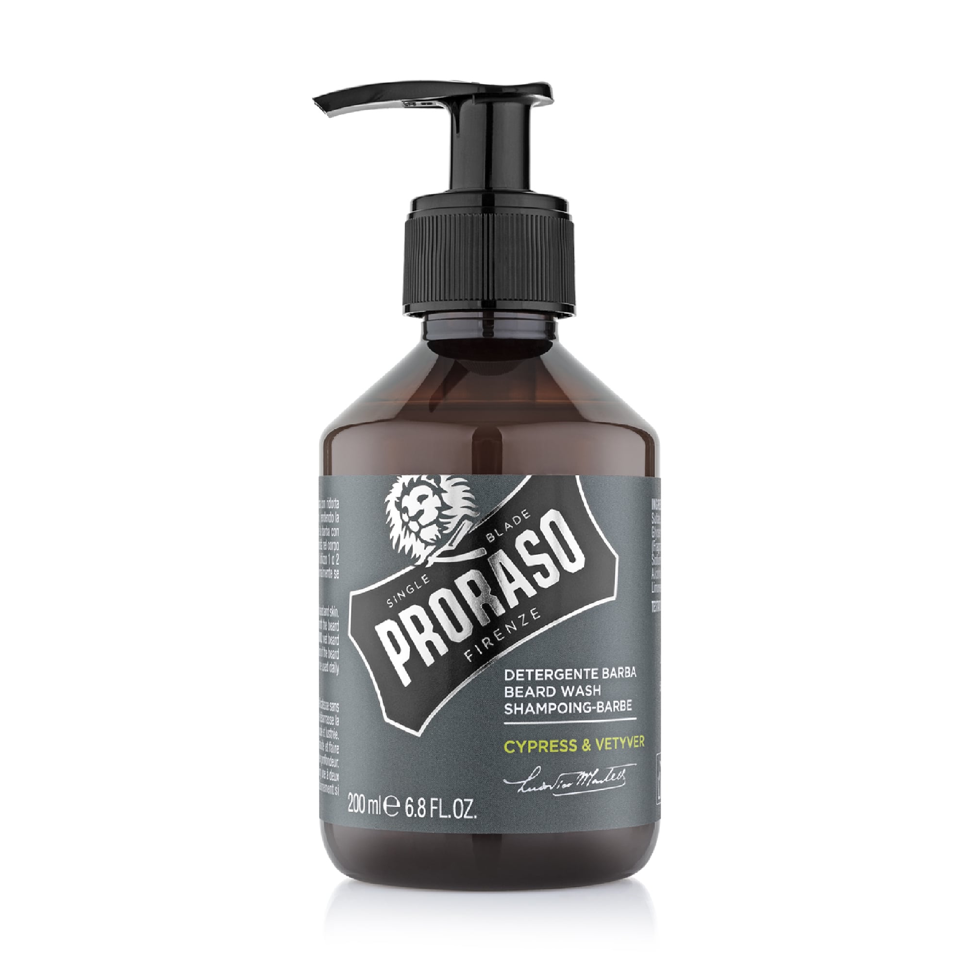 Шампунь для бороди Proraso Cypress &amp; Vetyver, 200 мл